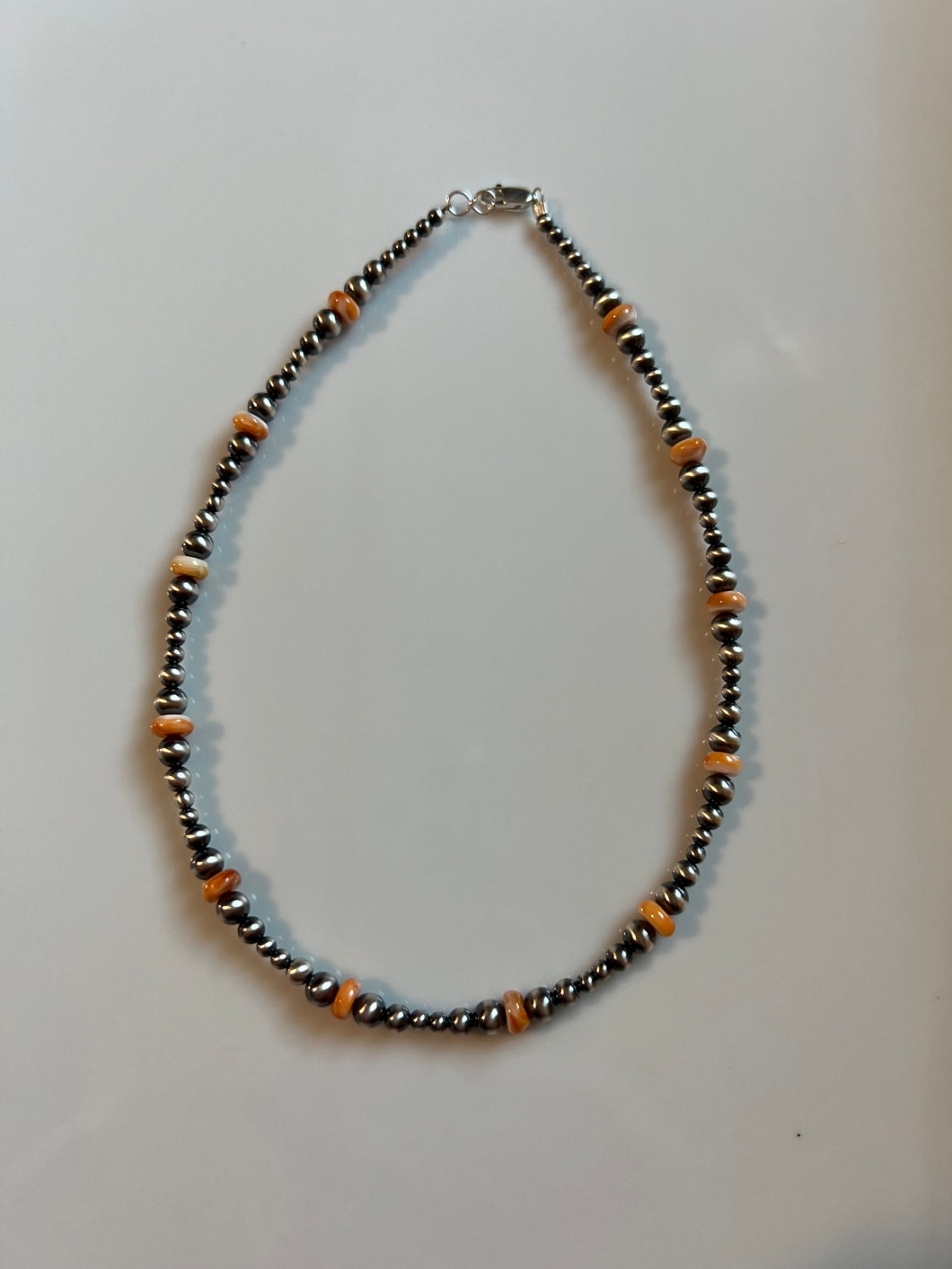 Orange Spiny Necklace