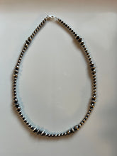 Load image into Gallery viewer, 4/6mm + Saucer Necklace
