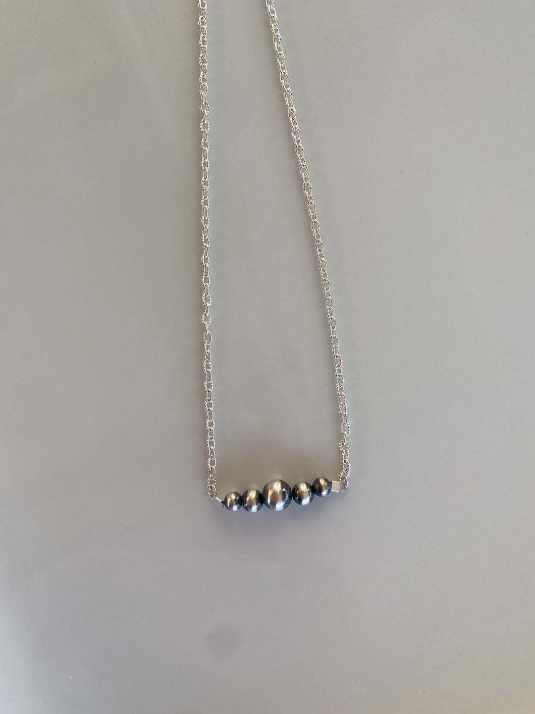 5-8mm Bar Necklace