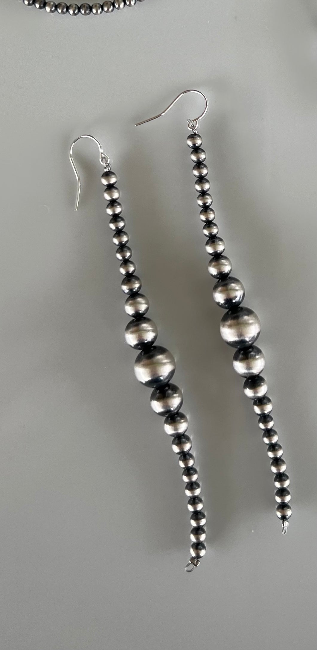 Graduated Pearl Earrings