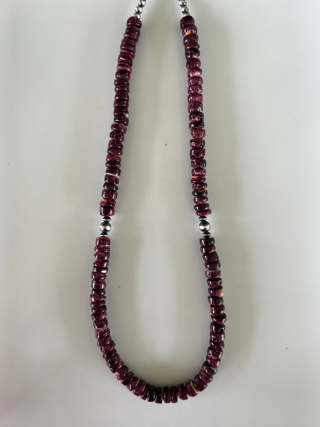 Purple Spiny Necklace
