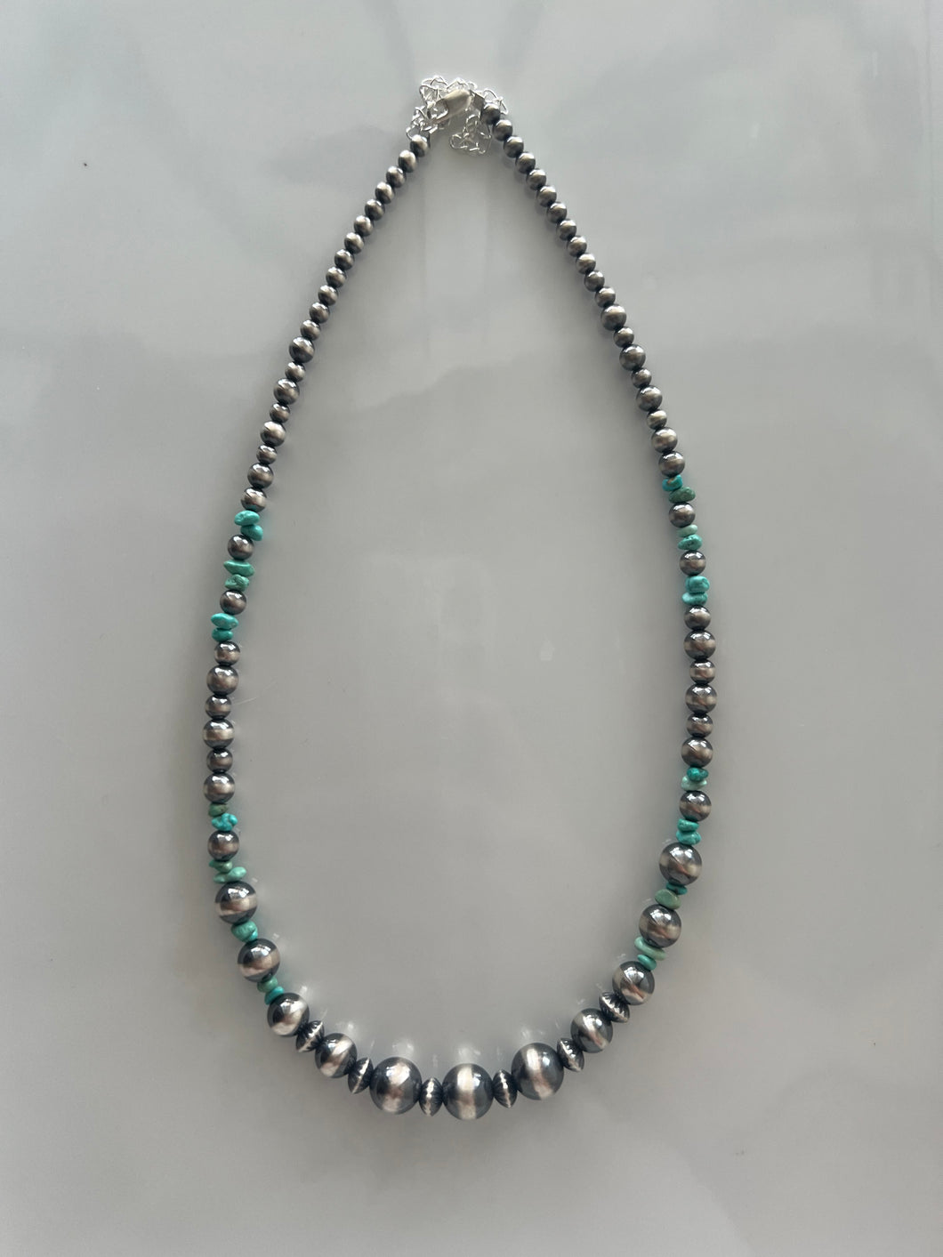 Mixed pearl/Turquoise Necklace