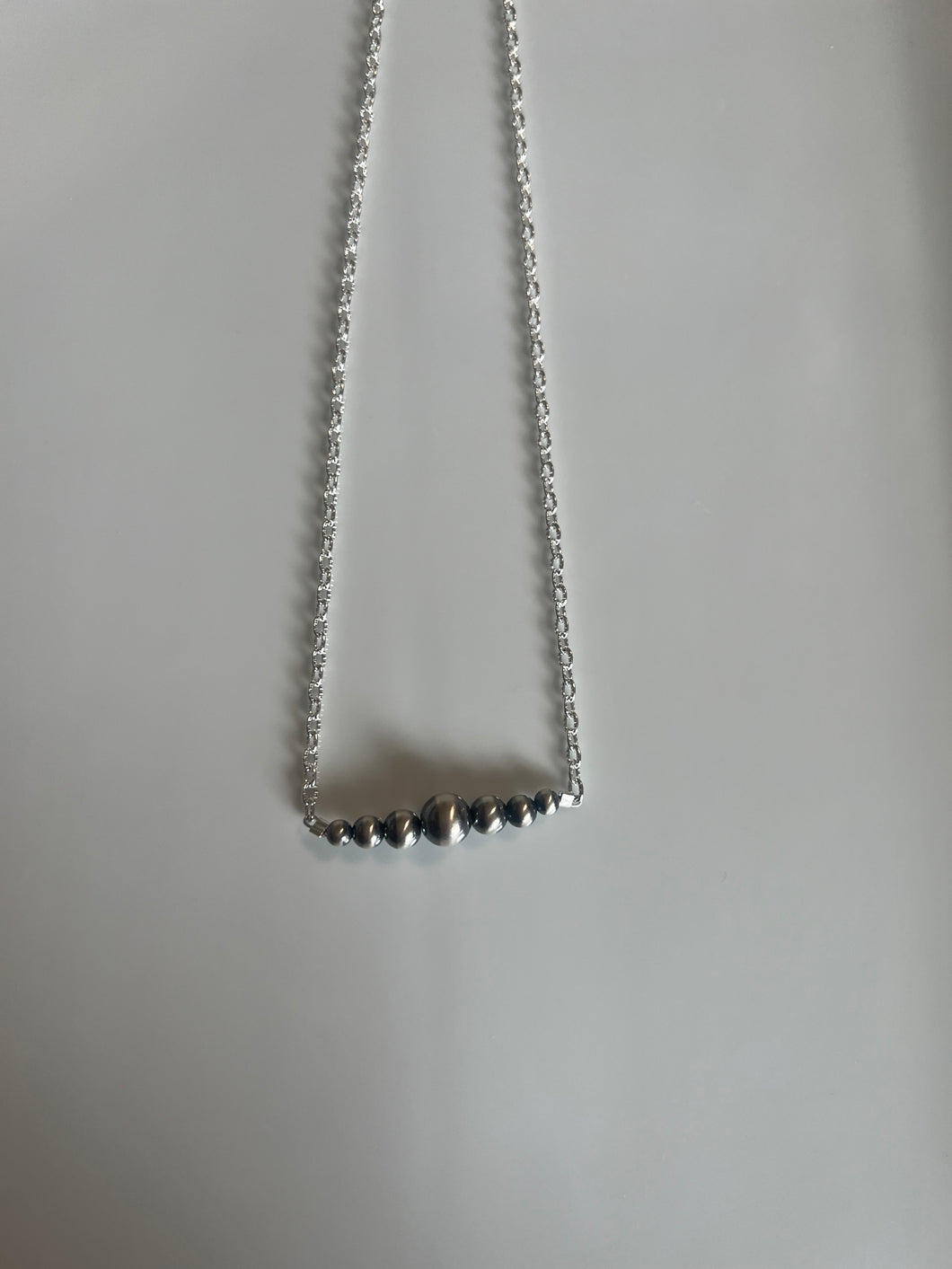 4-8mm Bar Necklace