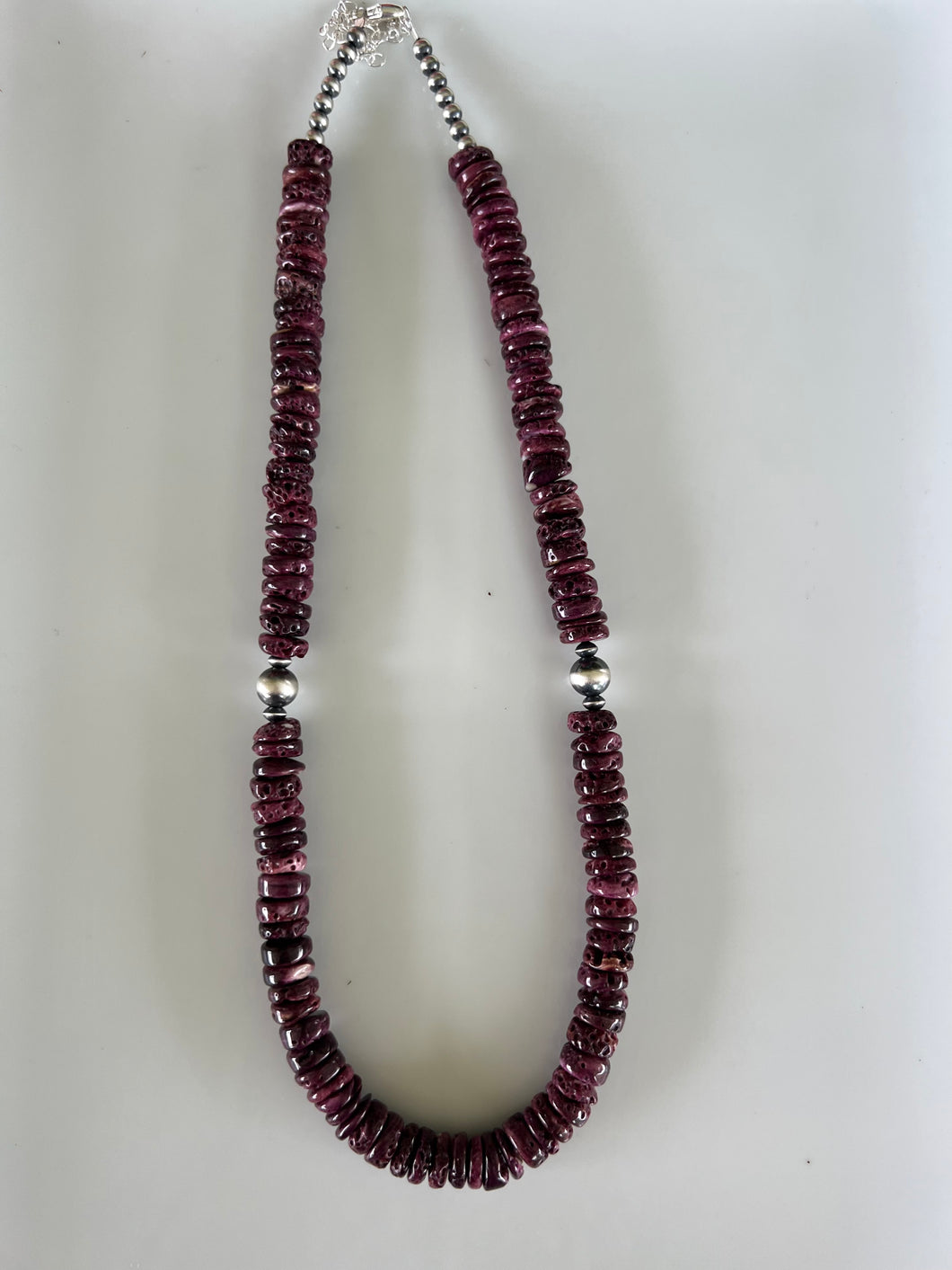 Purple Spiny Necklace