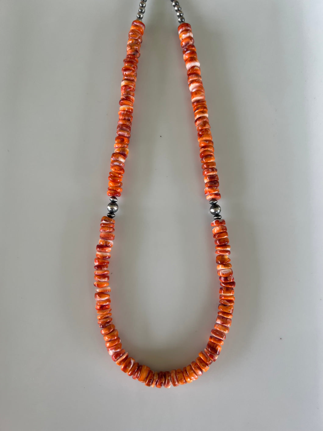 Orange Spiny Necklace